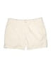 Natural Reflections Solid Ivory Khaki Shorts Size 10 - photo 1