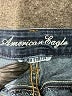 American Eagle Outfitters Chevron-herringbone Blue Jeans Size 0 - photo 7