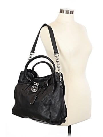MICHAEL Michael Kors Leather Shoulder Bag (view 2)