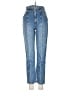 Madewell 100% Cotton Hearts Blue Jeans Size 23 waist - photo 1