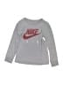 Nike Gray Long Sleeve T-Shirt Size 7 - photo 1
