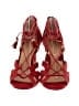 MICHAEL Michael Kors 100% Leather Red Sandals Size 8 1/2 - photo 2