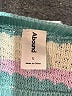 ABound 100% Cotton Stripes Teal Pullover Sweater Size L - photo 7