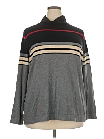 Joseph A. Silk Pullover Sweater (view 1)