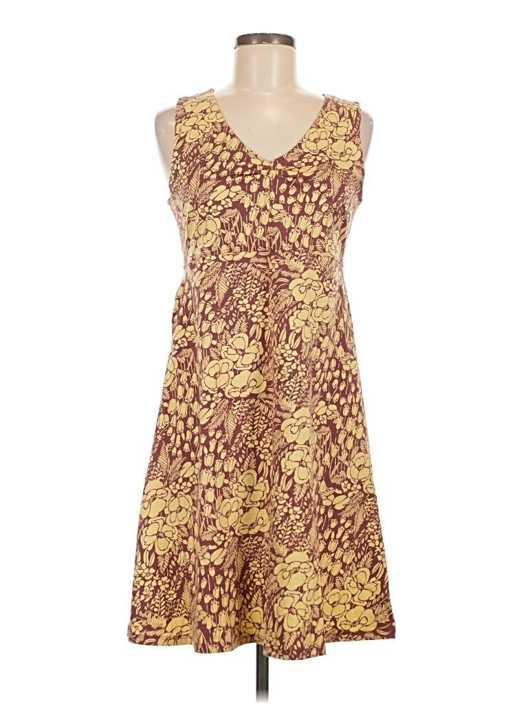 Pre-owned Toad And Co Cocktail Dress In Brown