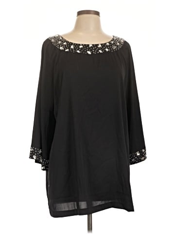 Joan Rivers 3/4 Sleeve Blouse (view 1)