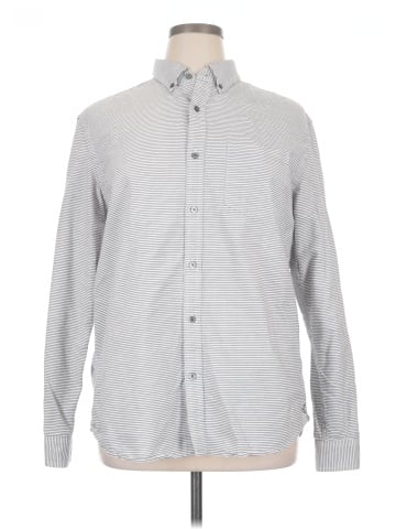 American Eagle Outfitters Long Sleeve Button-Down Shirt (view 1)