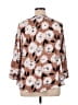 Cato Brown 3/4 Sleeve Blouse Size XL - photo 2
