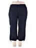 Basic Editions Blue Cargo Pants Size 22 - photo 1
