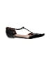 Halogen 100% Leather Black Flats Size 9 - photo 1