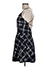 Papaya Argyle Black Casual Dress Size L - photo 5