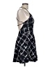 Papaya Argyle Black Casual Dress Size L - photo 4