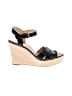 MICHAEL Michael Kors 100% Leather Black Wedges Size 8 1/2 - photo 1