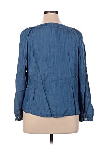 Talbots Outlet 3/4 Sleeve Blouse (view 2)