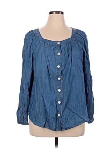 Talbots Outlet 3/4 Sleeve Blouse (view 1)