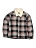 Polarn O. Pyret 100% Polyester Plaid Gray Jacket Size 7 - 8 - photo 1
