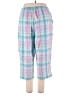 Bobbie Brooks Plaid Blue Casual Pants Size XXL - photo 2