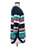 Allison Daley Stripes Teal Pullover Sweater Size M - photo 4