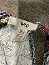 Wisp Argyle Gray Casual Dress Size 4 - photo 7