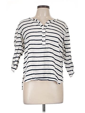 Hester & Orchard 3/4 Sleeve Button-Down Shirt (view 1)