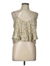 MNG Yellow Sleeveless Blouse Size L - photo 1