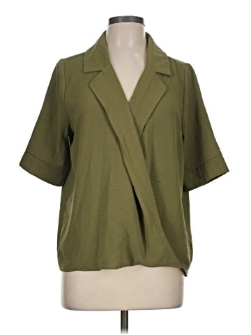 Bobeau Short Sleeve Blouse (view 1)
