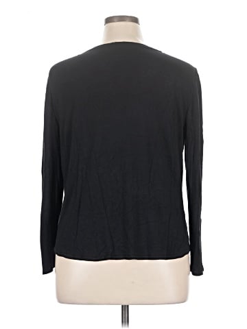 Lafayette 148 New York 3/4 Sleeve T-Shirt (view 2)