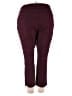 Westbound Solid Burgundy Active Pants Size 22 - photo 2