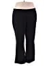 Westbound Solid Black Active Pants Size 22 - photo 1