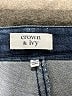 Crown & Ivy Solid Blue Jeans Size 12 - photo 7