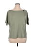 XCVI Green Short Sleeve Top Size XL - photo 1