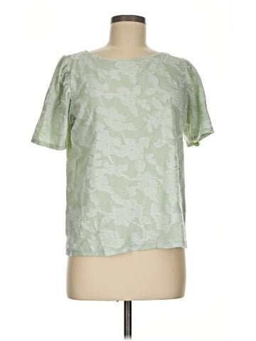 Ann Taylor LOFT Short Sleeve Blouse (view 1)