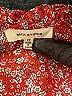 Max Studio 100% Polyester Red Short Sleeve Blouse Size 1X - photo 7
