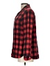 Old Navy 100% Cotton Plaid Red Long Sleeve Button-Down Shirt Size L - photo 5