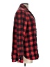 Old Navy 100% Cotton Plaid Red Long Sleeve Button-Down Shirt Size L - photo 4