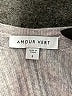 Amour Vert 100% Cashmere Silver Tank Top Size L - photo 7