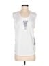 Nike 100% Polyester Silver Sleeveless T-Shirt Size S - photo 1