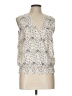 BB Dakota 100% Polyester Ivory Sleeveless Blouse Size L - photo 1