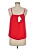 Monteau 100% Polyester Red Sleeveless Top Size M - photo 2