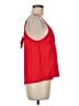 Monteau 100% Polyester Red Sleeveless Top Size M - photo 4