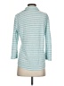 J. McLaughlin Teal 3/4 Sleeve Blouse Size S - photo 2