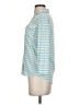 J. McLaughlin Teal 3/4 Sleeve Blouse Size S - photo 5