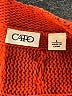 Cato 100% Cotton Orange Cardigan Size L - photo 7