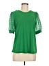 CeCe Green Short Sleeve Top Size M - photo 1