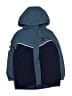 Hummel 100% Polyester Color Block Blue Windbreaker Size 6 - photo 1