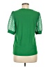CeCe Green Short Sleeve Top Size M - photo 2