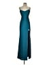 City Studio Solid Teal Cocktail Dress Size M - photo 1