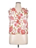 Steve Madden 100% Polyester Pink Sleeveless Blouse Size XL - photo 1