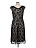 Jax 100% Polyester Black Cocktail Dress Size 10 - photo 2