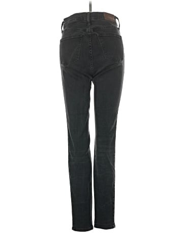 Madewell Tall 9" Mid-Rise Skinny Jeans in Lunar Wash (view 2)
